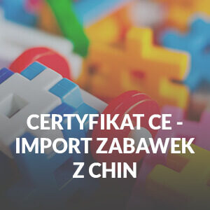 import zabawek z chin