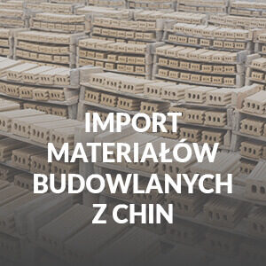 materiały budowlane z chin