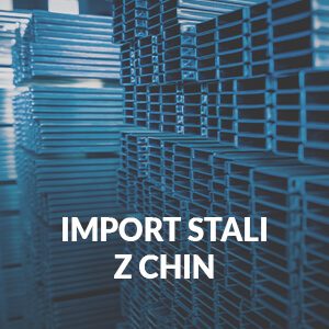 Import stali z Chin