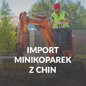 Import minikoparek z Chin